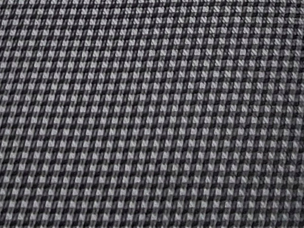 Black and silver-toned houndstooth patterned tie